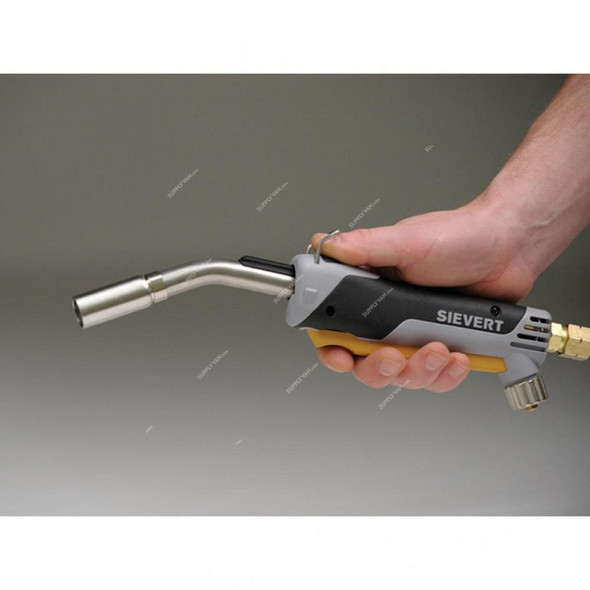 Sievert Promatic Handle With Piezo Ignition, 336611, 1.5-4 Bar, 3/8 Inch Connection Size Sievert Promatic Handle With Piezo Ignition, 336611, 1.5-4 Bar, 3/8 Inch Connection Size