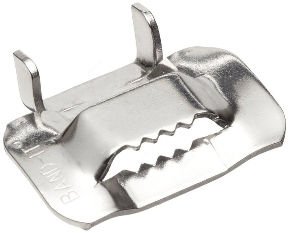 BAND-IT Ear-Lokt Buckle, C25399, Stainless Steel 201, 3/8 Inch  -    