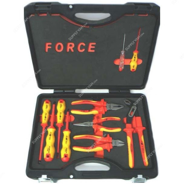 Force Insulated Tool Kit, 51014, 10 Pcs