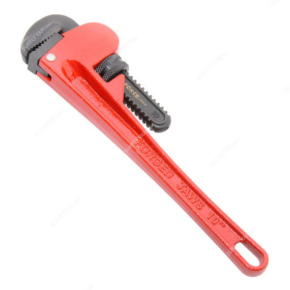 Force Iron Pipe Wrench, 68410, 10 Inch Length
