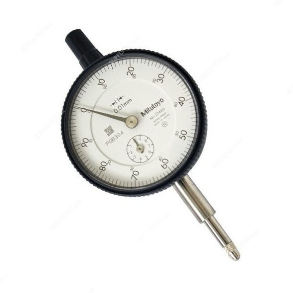 Mitutoyo Dial Indicator, 2046S, Range 1-10MM