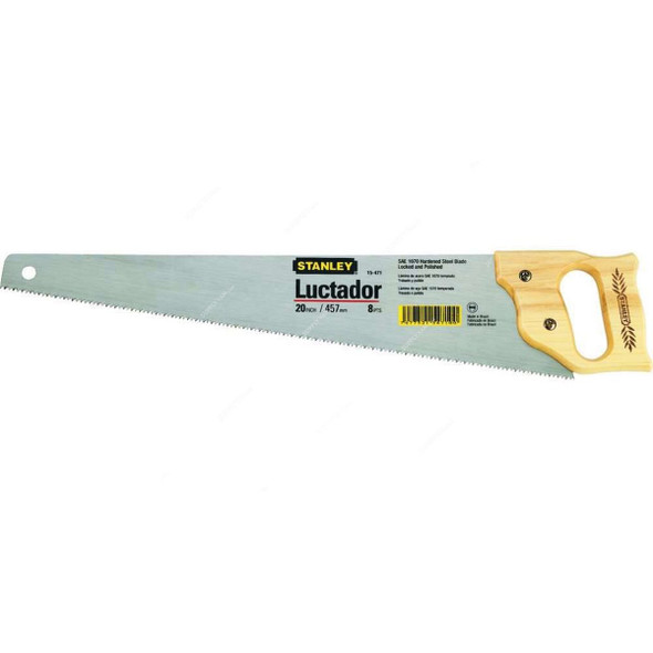 Stanley Handsaw, 15-471, Luctador, 20 Inch