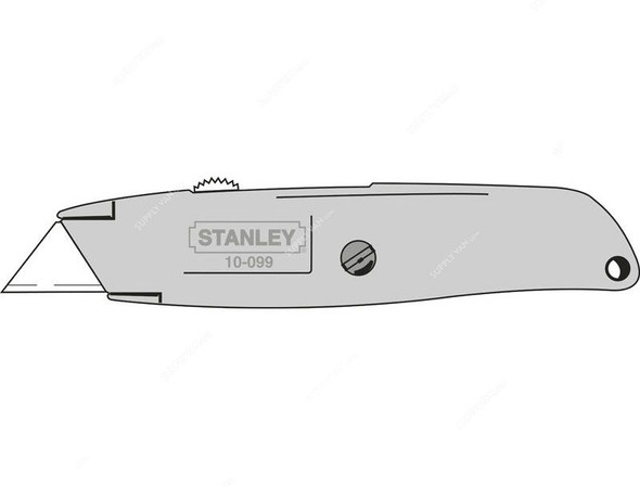 Stanley Retractable Blade Knife, 10-099, 152MM