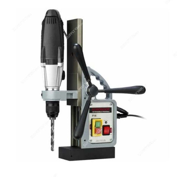 Euroboor Magnetic Drill Stand, F16, 220-240V, 16MM Twist Drill Dia Euroboor Magnetic Drill Stand, F16, 220-240V, 16MM Twist Drill Dia