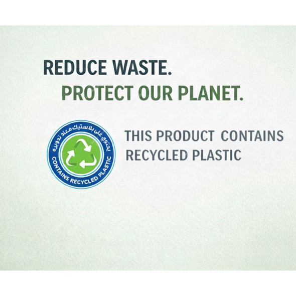 Hotpack Garbage Bag, OPGBR6595X3PKTS, 65CM Width x 95CM Length, 30 Gallon, 60 Pcs/Pack