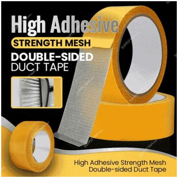 Heavy Duty Double Sided Mesh Tape, 50MM Width x 25 Mtrs Length
