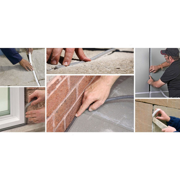 Backer Rod, 10MM Dia x 800 Mtrs Length, Grey