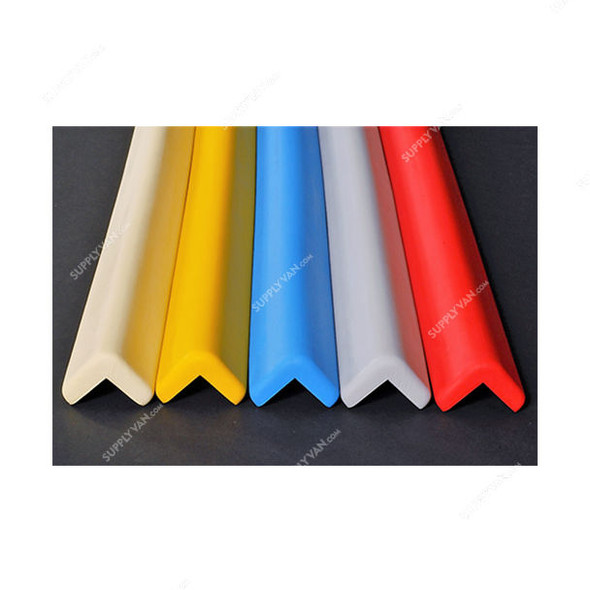 Warrior PU Foam Corner Guard, 50MM x 50MM Wing Size, 1 Mtr Height, Light Grey