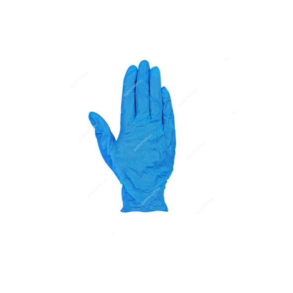 Sci Powder Free Disposable Examination Nitrile Gloves, JWM, S, Blue, 100 Pcs/Pack