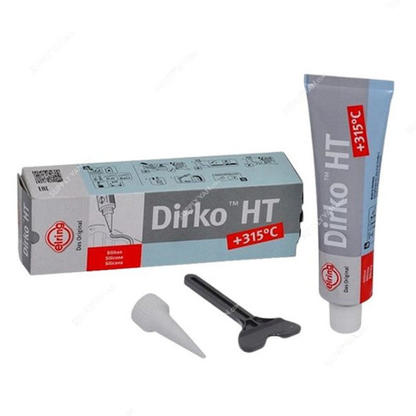Elring Dirko HT Silicone Sealing Compound, 036-164, 70ML, Grey
