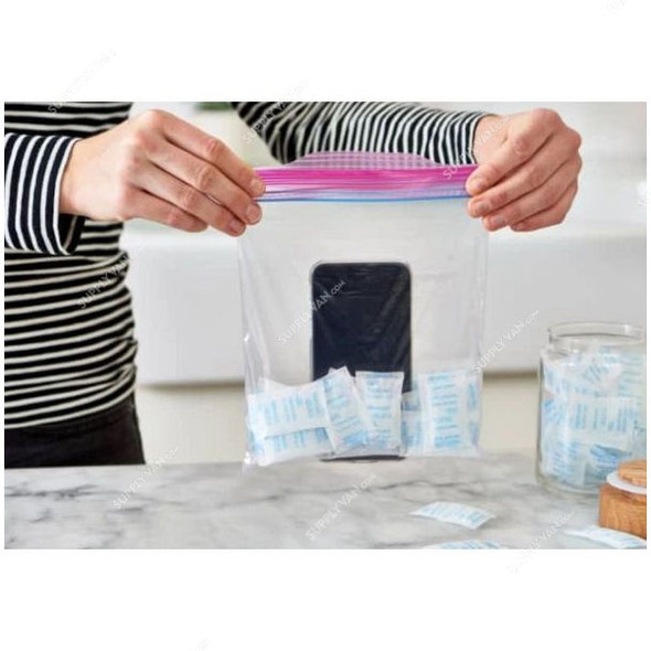 Desiccant Silica Gel, 50GM, 10 Pcs/Pack