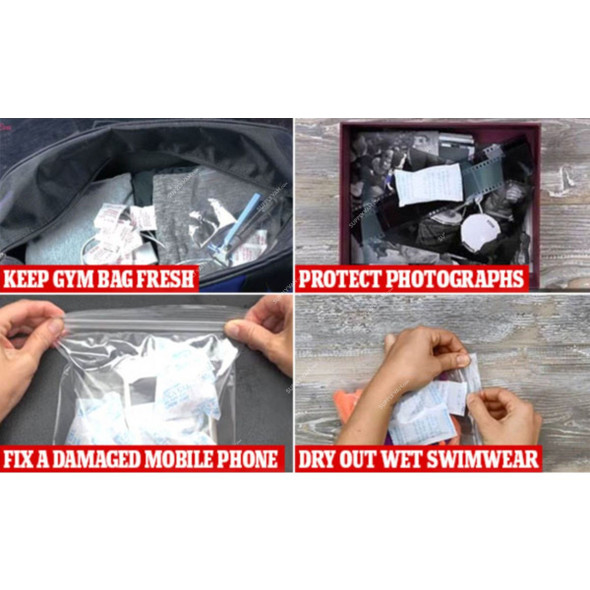 Desiccant Silica Gel, 30GM, 10 Pcs/Pack Desiccant Silica Gel, 30GM, 10 Pcs/Pack