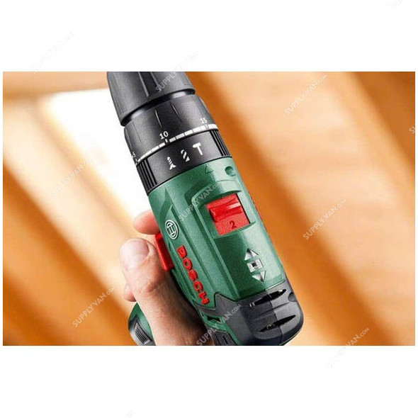 Bosch Cordless Impact Drill, EasyImpact 1200, 850W, 12V, 1x 1.5Ah Battery, 1x Charger