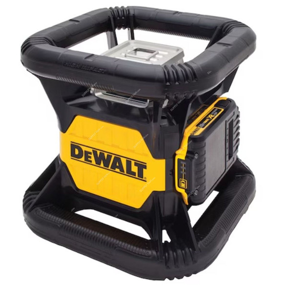 Dewalt 20V Max Green Beam Rotary Tough Laser Kit, DW079LG, IP67, 20W, 1x 2.0Ah Battery, 1x Charger