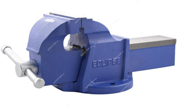 Eclipse Bench Vice Clamp, EBV5, 5 Inch, Blue