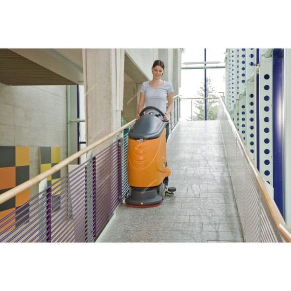 Taski Battery Operated Automatic Scrubber Drier, Swingo 755B, 900W, 43CM Working Width, 40 Ltrs Tank Capacity