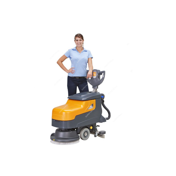 Taski Battery Operated Automatic Scrubber Drier, Swingo 455B, 900W, 43CM Working Width, 25 Ltrs Tank Capacity