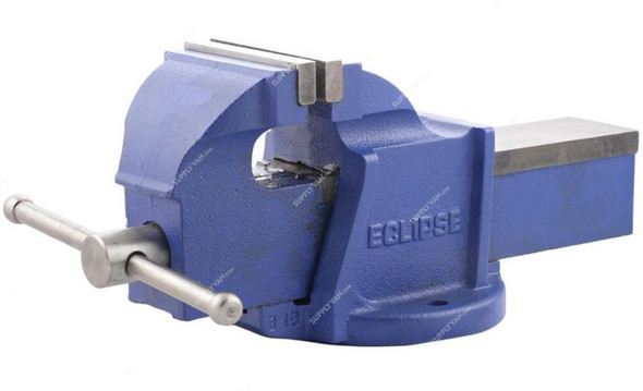 Eclipse Bench Vice Clamp, EBV3, 4 Inch, Blue