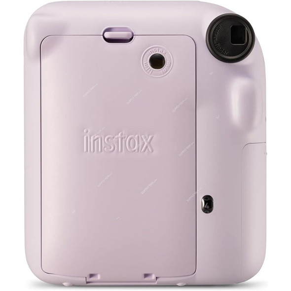 Instax Fujifilm Mini 12 Instant Camera, 62 x 46MM Print Size, 0.3 Mtrs Focus Range, Lilac Purple