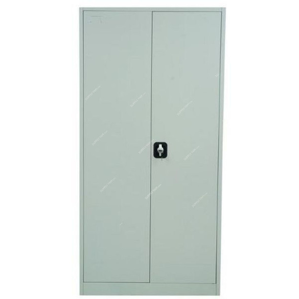 Swing Double Door Office Cupboard, OC02DG07, 0.7MM Thk, 183CM Height x 90CM Width x 40CM Depth