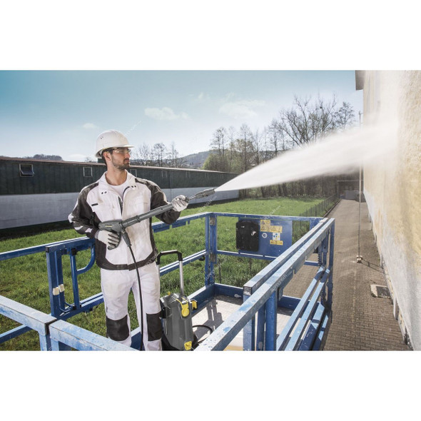 Karcher HD 5/15 C Cold Water High-Pressure Cleaner, 15209300, 200 Bar, 2.8kW, Grey/Yellow