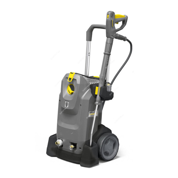 Karcher HD 6/15 M Mobile High-Pressure Washer, 11509300, 225 Bar, 3.1kW, Black/Grey