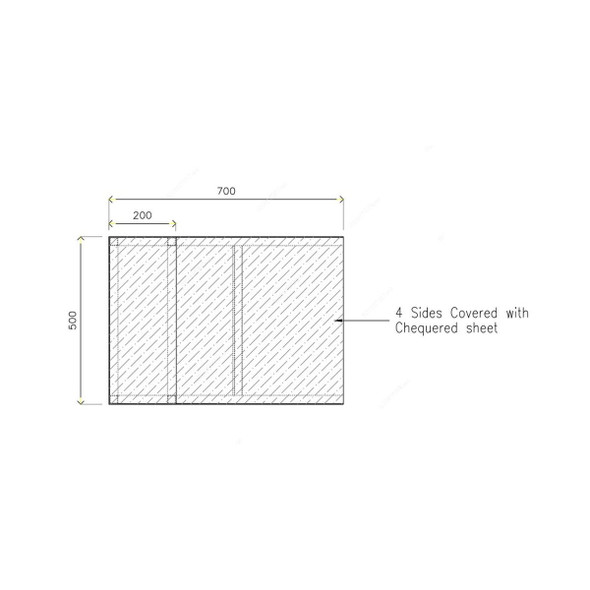 Ramp, 500MM Width x 700MM Length