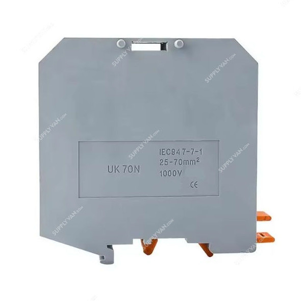 Rail Mounting Connector, 70MM, Grey, 5 Pcs/Pack