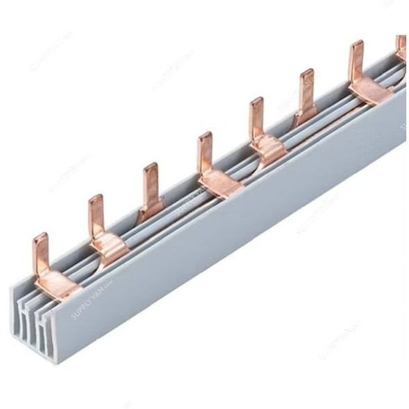 Pin Type Bus Bar, 415VAC, 3 Pole, 5 Pcs/Pack