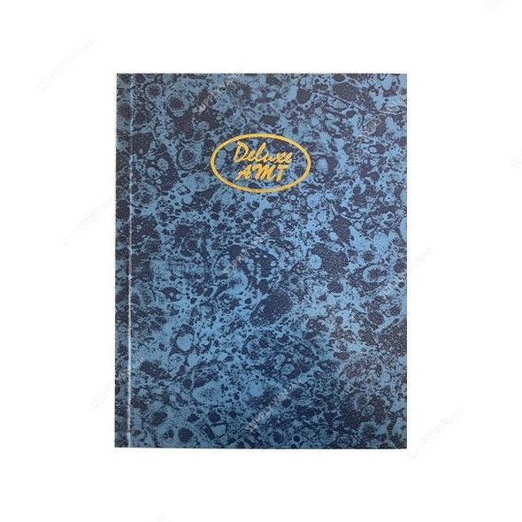 Deluxe Ruled Manuscript Book, 4QR, 192 Sheets, 203MM Width x 254MM Length, Blue