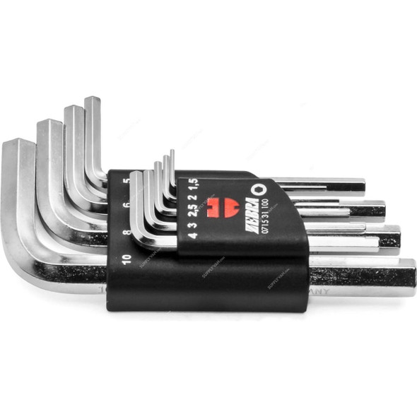 Wurth Allen Key Set, 71531110, 1.5-12MM, 10 Pcs/Set