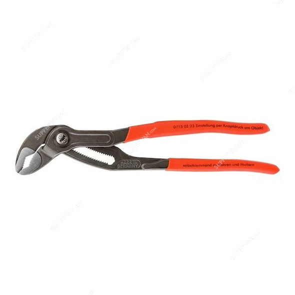 Wurth Water Pump Plier, 07150223, 250MM Length, Red