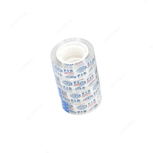 Fis Clear Tape, FSTA1X23CC, 1 Inch Width x 23 Yards Length