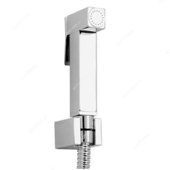 Touch Square Handheld Shattaf Set, Chrome