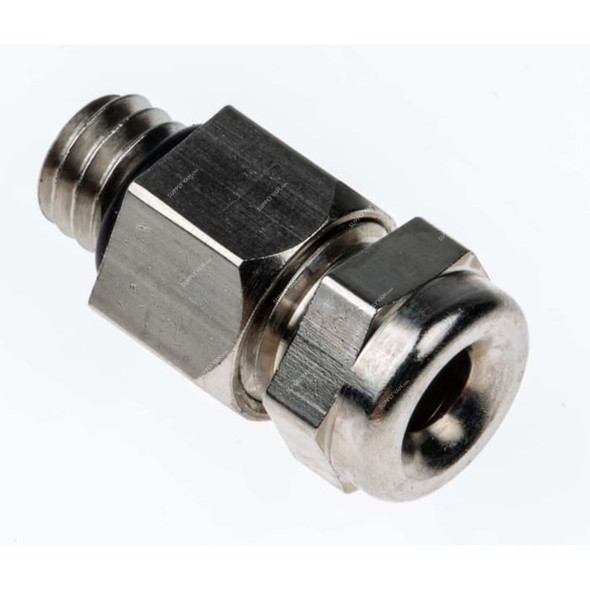 Lapp Mini Cable Gland, 4583953, Skindicht, Brass, IP68, M6 Thread, 2-3MM Cable Dia, Nickel Plated Lapp Mini Cable Gland, 4583953, Skindicht, Brass, IP68, M6 Thread, 2-3MM Cable Dia, Nickel Plated