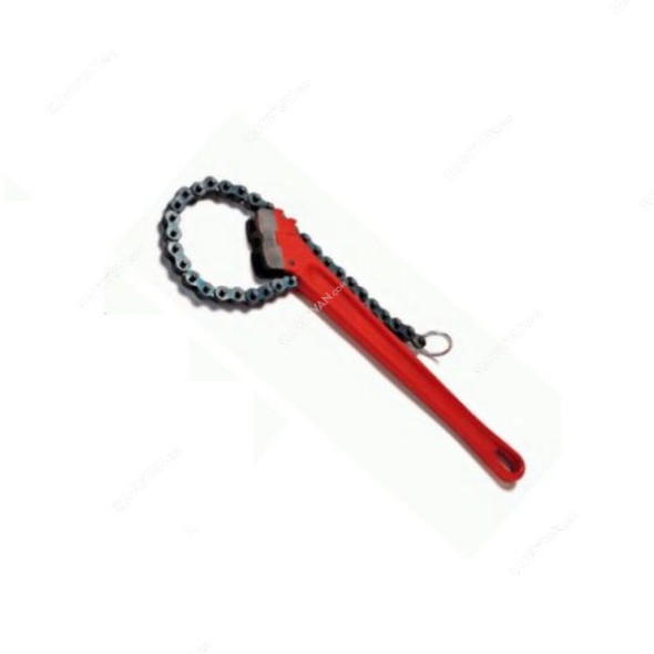 Macstroc Heavy Duty Chain Wrench, MWC36, 110-185MM Pipe Capacity, 760MM Chain Length, 36 Inch Length