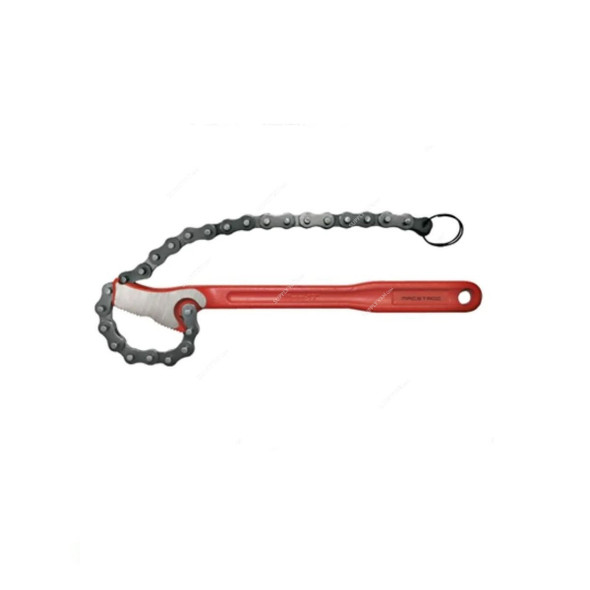 Macstroc Heavy Duty Chain Wrench, MWC12, 4 Inch Pipe Capacity, 12 Inch Length