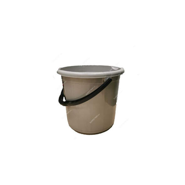 Akc Cleaning Bucket, MB15A-15, Plastic, 10 Ltrs, Grey/Black