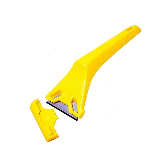 Akc Plastic Scrapper, SC09, Yellow