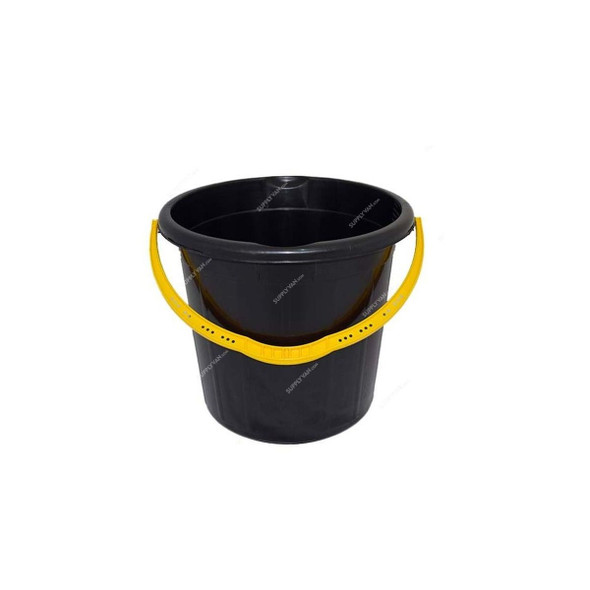 Akc Storage Bucket With Lid, MB36-20, Plastic, 20 Ltrs, Black