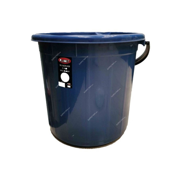 Akc Cleaning Bucket, MB15B-15, Plastic, 15 Ltrs, Blue/Black