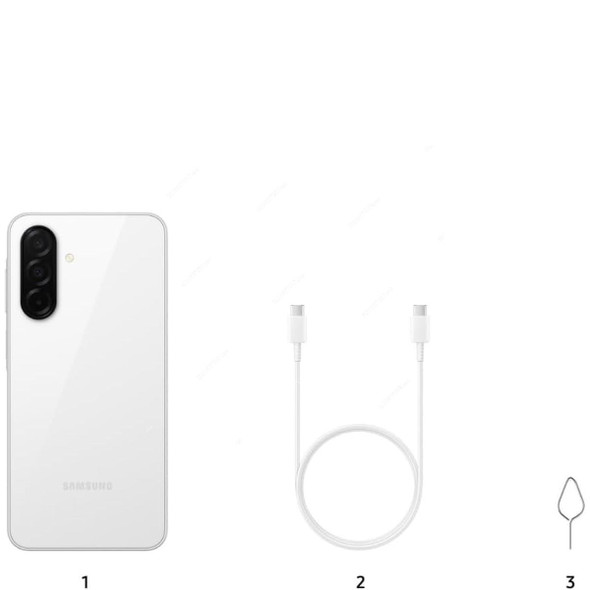 Samsung Galaxy A26 5G Android Smartphone, ‎SM-A266BI, 6.7 Inch Display, 6GB RAM, 128GB Storage, 50MP, White