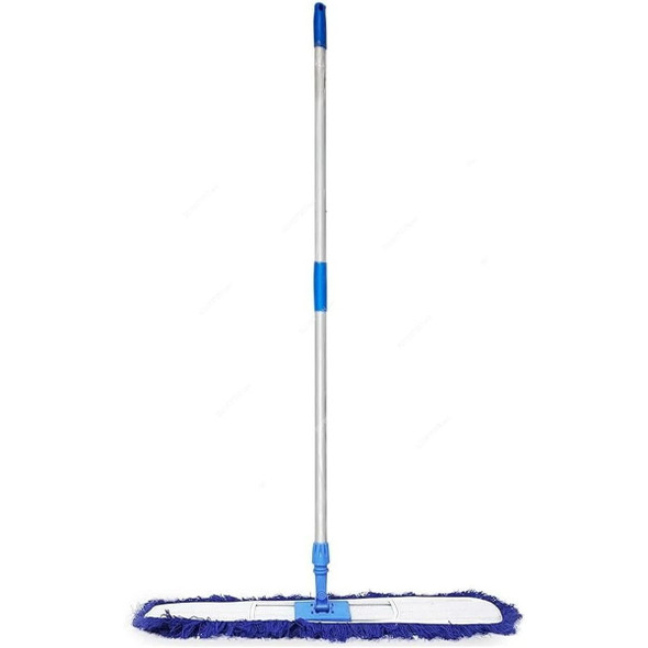 Swish Heavy Duty Dust Control Mop With 120CM Aluminium Handle, 60CM, Blue