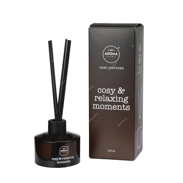 Aroma Home Reed Diffuser, 100ML, Black