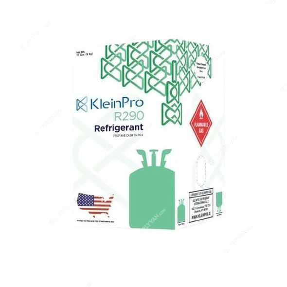 KleinPro Disposable Refrigerant Gas, CH00028, R290A, 5 Kg KleinPro Disposable Refrigerant Gas, CH00028, R290A, 5 Kg