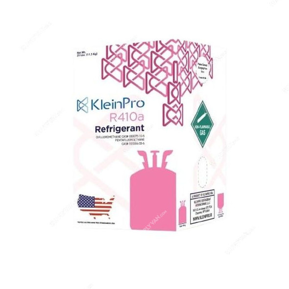 KleinPro Disposable Refrigerant Gas, CH00022, R410A, 11.3 Kg KleinPro Disposable Refrigerant Gas, CH00022, R410A, 11.3 Kg