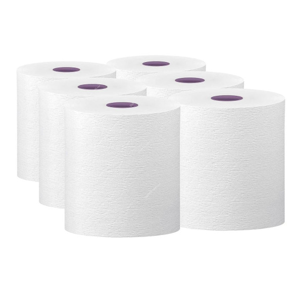 Swish Super Autocut Tissue Roll, Glue Laminated, 2 Ply, 800GM, 96 Mtrs length, 6 Pcs/Pack Swish Super Autocut Tissue Roll, Glue Laminated, 2 Ply, 800GM, 96 Mtrs length, 6 Pcs/Pack
