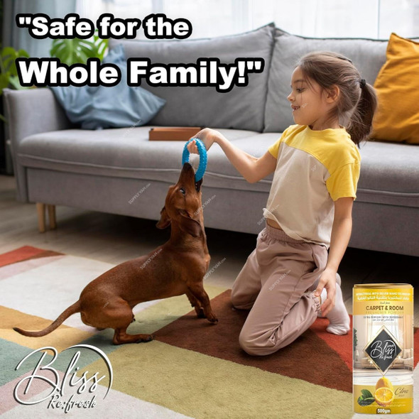 Swish Super Bliss Fresh Carpet Deodorizer and Room Freshener Powder, Fresh Citrus, 500GM Swish Super Bliss Fresh Carpet Deodorizer and Room Freshener Powder, Fresh Citrus, 500GM