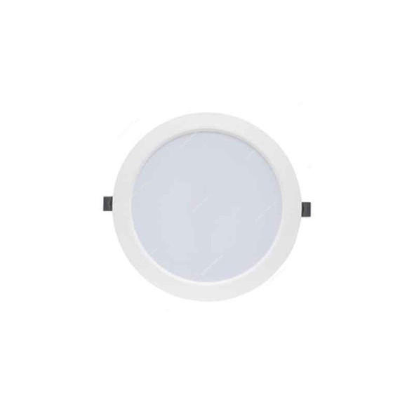 RR Recessed Round LED Backlit Panel Light, RR-RPLDOB-20W-D, 20W, 100-265VAC, 6500K, Cool Daylight