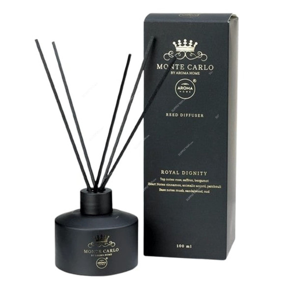 Aroma Home Reed Diffuser, Monte Carlo Royal Dignity, 100ML